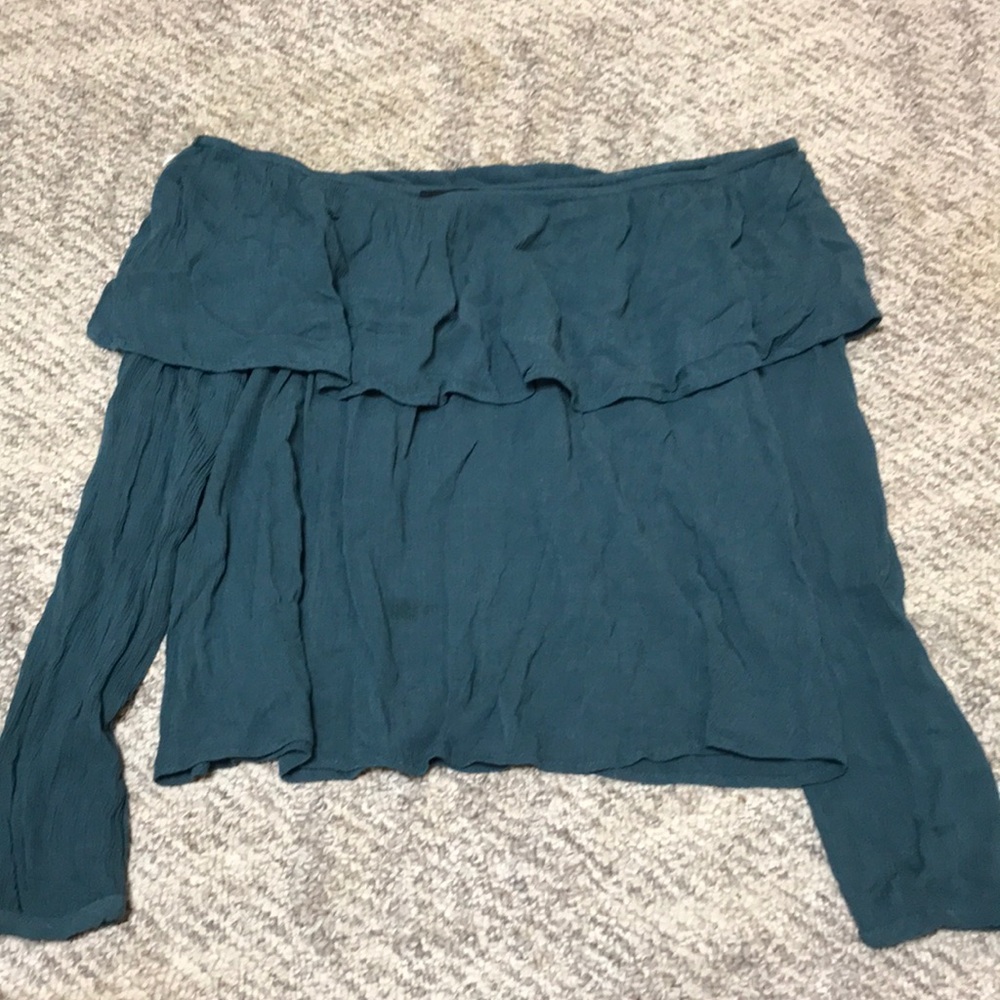 off the shoulder blouse